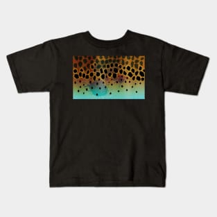 RAINBOW CAMO TEXTURE Kids T-Shirt